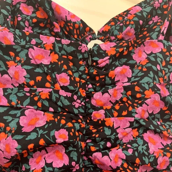NWT Socialite Cutout Floral Midi Dress - Picture 7 of 12